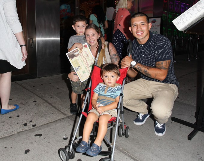 Kailyn Lowry & Ex-Husband Javi Marroquin With Lincoln and Isaac