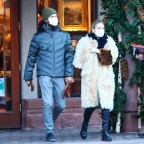 *EXCLUSIVE* Kate Hudson and her fiancé bundle up for a chilly day of shopping in Aspen!