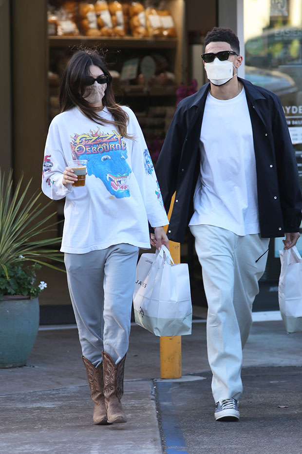 Kendall Jenner and Devin Booker