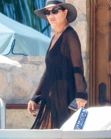 Cabo, MEXICO  - *EXCLUSIVE*  - Pictures taken on April 15th, 2023.  Kris Jenner and Corey Gamble were spotted enjoying some downtime during their Mexican vacation, lounging by the pool with friends. The couple looked relaxed and content as they soaked up the sun and chatted with their companions.Pictured: Kris Jenner, Corey GambleBACKGRID USA 18 APRIL 2023 BYLINE MUST READ: HEM / BACKGRIDUSA: +1 310 798 9111 / usasales@backgrid.comUK: +44 208 344 2007 / uksales@backgrid.com*UK Clients - Pictures Containing ChildrenPlease Pixelate Face Prior To Publication*