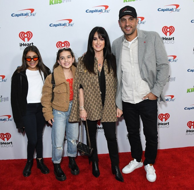 Kyle Richards Treats Daughter Portia, 11, to iHeartRadio’s ‘Jingle Ball’ with a Friend