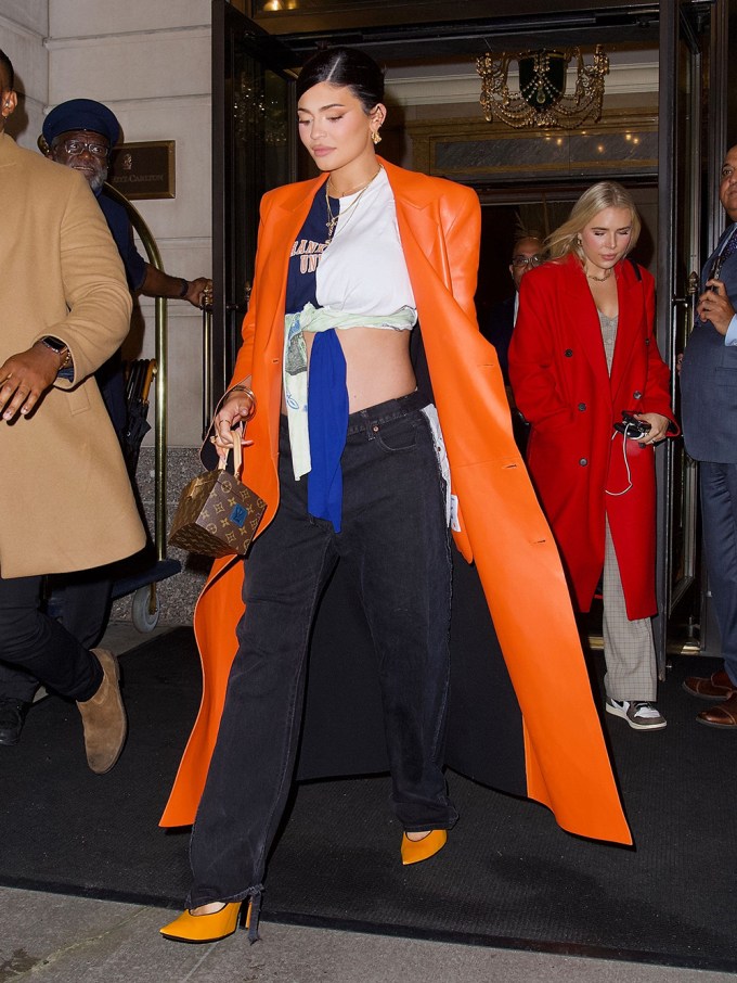Kylie Jenner Leaving Her Hotel