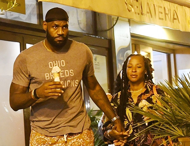 lebron james and wife savannah