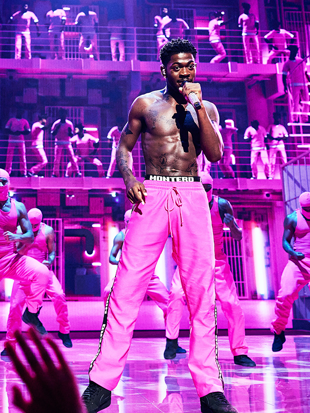 Lil Nas X At VMAs 2021 Rapper Performs Industry Baby Watch