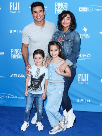 Mario Lopez, Courtney Mazza, Dominic Lopez, Gia Lopez arrive at Clayton Kershaw's 7th Annual Ping Pong 4 Purpose Fundraiser held at Dodger Stadium on August 8, 2019 in Los Angeles, California, United States.
Clayton Kershaw's 7th Annual Ping Pong 4 Purpose Fundraiser, Los Angeles, United States - 08 Aug 2019