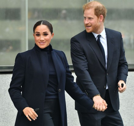 Meghan Duchess of Sussex and Prince HarryPrince Harry and Meghan Duchess of Sussex visit One World Observatory, One World Trade Center, New York, USA - 23 Sep 2021