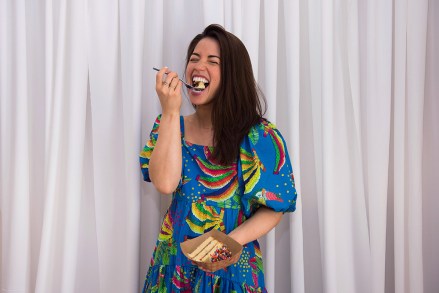 Molly Yeh poses for a portrait at SOBE WFF®, in Miami Beach, Fla2021 South Beach Wine & Food Festival - Molly Yeh Portrait Session, Miami Beach, United States - 22 May 2021