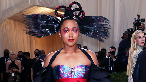 Naomi Osaka Honors Her Heritage in Gown & Edgy Boots at 2021 Met