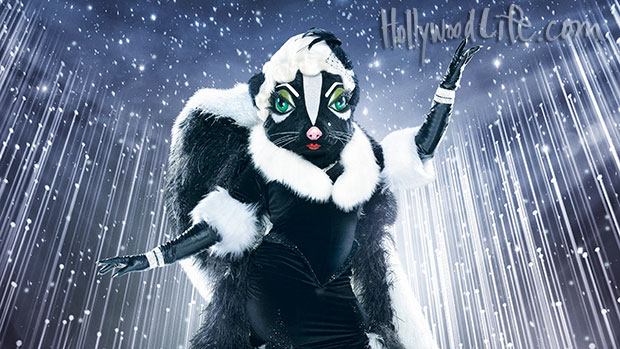 the masked singer skunk costume exclusive season 6 reveal photo hollywood life