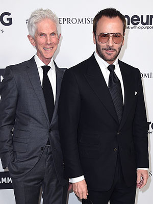It is with great sadness that Tom Ford announces the death of his beloved  husband of 35 years, Richard Buckley. Richard passed away peace