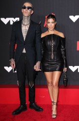 Travis Barker and Kourtney Kardashian
MTV Video Music Awards, Arrivals, New York, USA - 12 Sep 2021