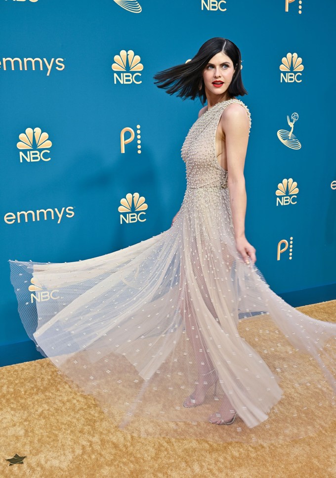 Alexandra Daddario at Emmys