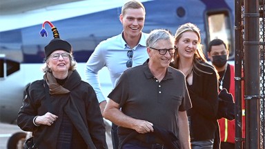 Bill Gates & family friends