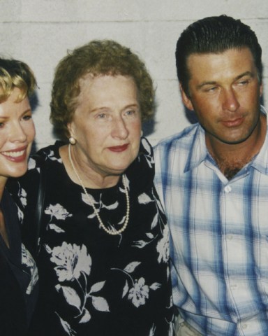 Kim Basinger, Carol M Baldwin and Alec Baldwin
'The Edge' film premiere, New York, America - 16 Aug 1997