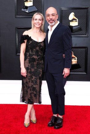 Chelsea Handler and Jo Koy 64th Annual Grammy Awards, Arrivals, MGM Grand Garden Arena, Las Vegas, USA - Apr 03 2022