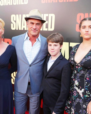 Sherman Williams, Christopher Meloni, Dante Amadeo Meloni and Sophia Eva Pietra Meloni seen at World Premiere of Twentieth Century Fox "Snatched" at Regency Village Theatre, in Los Angeles
World Premiere of Twentieth Century Fox "Snatched", Los Angeles, USA - 10 May 2017
