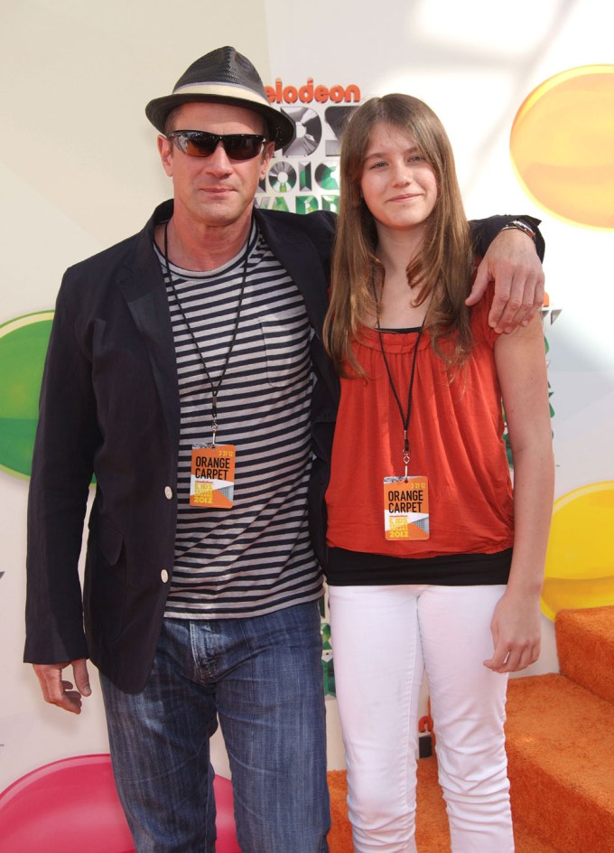 Christopher Meloni & His Daughter Sophia Attend Nickelodeon’s 25th Annual Kids Choice Awards