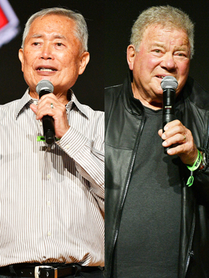 George Takei; William Shatner