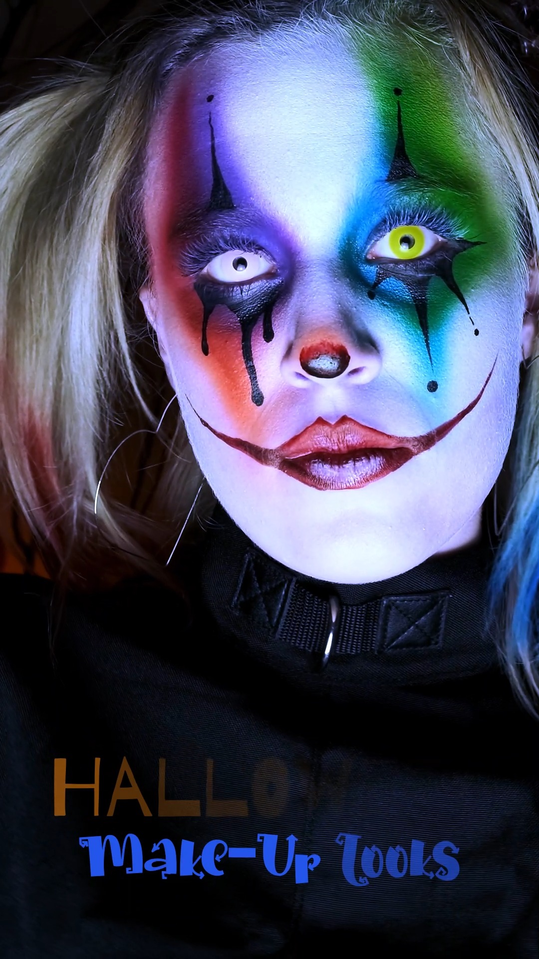 rainbow halloween makeup