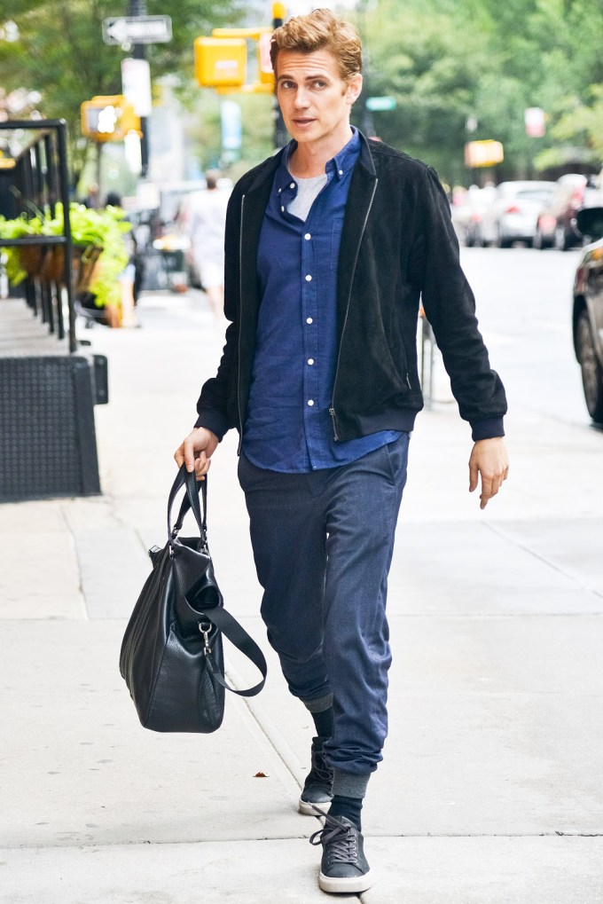 Hayden Christensen in NYC