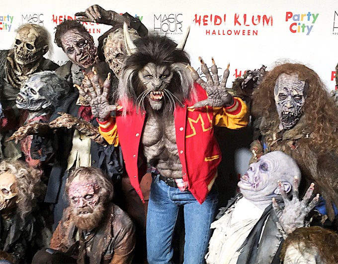 Heidi Klum at her 18th Annual Halloween Party