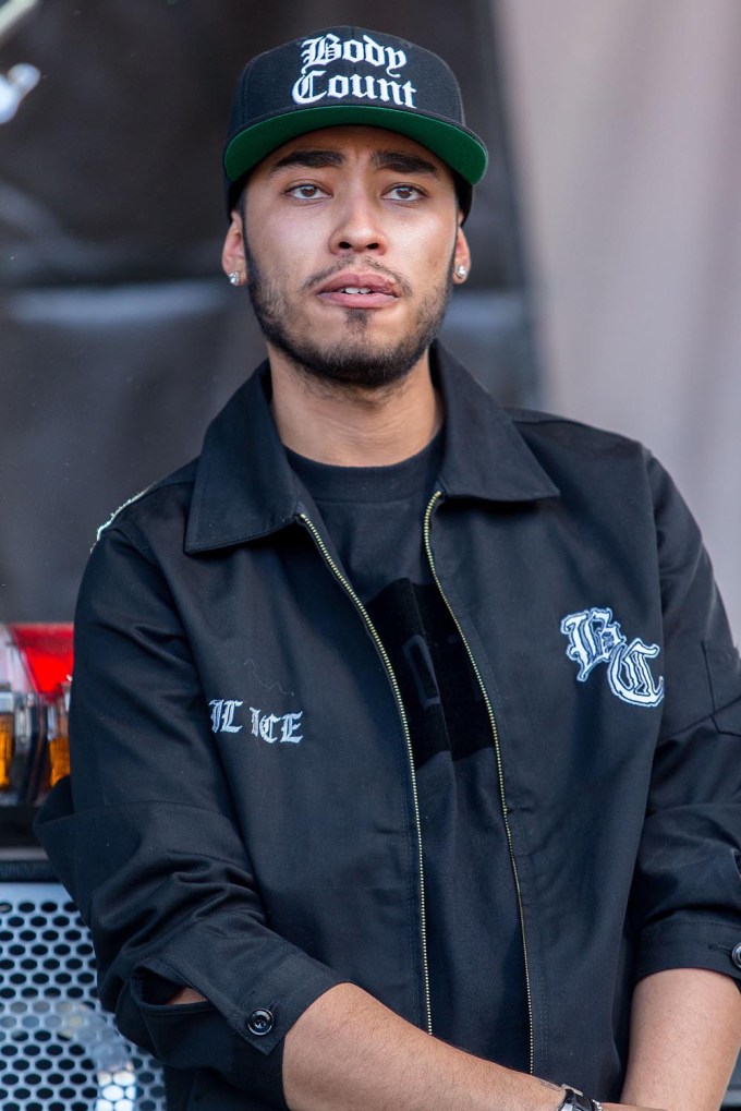 Ice T’s son Tracy at Rockstar Energy Drink Mayhem Festival