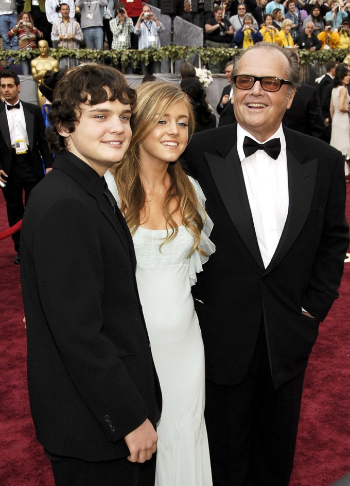 Jack Nicholson At The Oscars With Ray & Lorraine