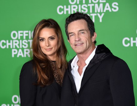 Lisa Ann Russell, Jeff Probst
'Office Christmas Party' film premiere, Los Angeles, USA - 07 Dec 2016