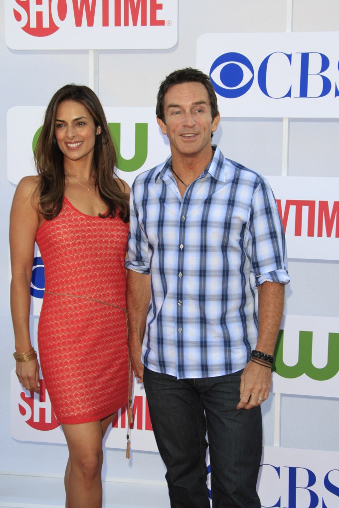 Jeff Probst & Wife Lisa Ann Russell Attend The CW Summer Press Tour Party