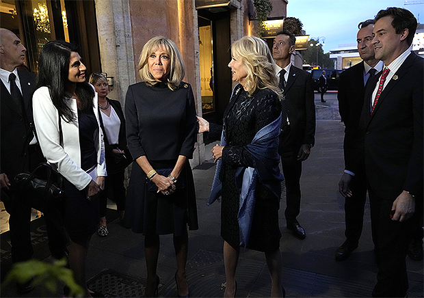 jill biden and brigitte macron