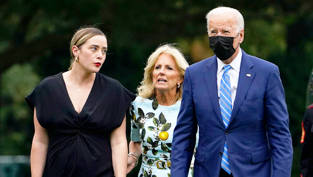 Joe & Jill Biden Return To White House With Granddaughter Naomi