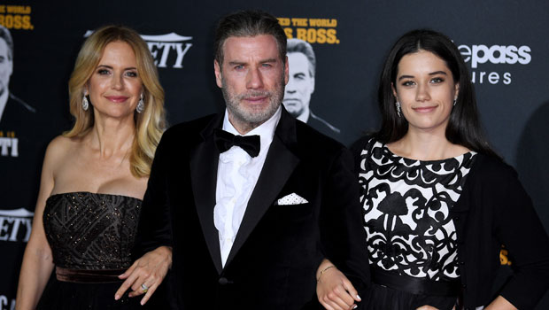 john travolta, ella travolta, kelly preston