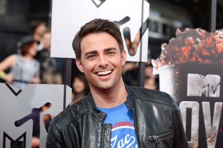 Jonathan Bennett arrives at the MTV Movie Awards, at Nokia Theater in Los Angeles 2014 MTV Movie Awards - Arrivals, Los Angeles, USA - April 13, 2014