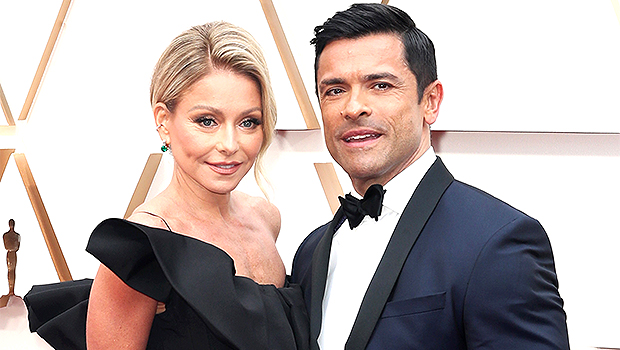 Kelly Ripa’s One-Piece Swimsuit With Mark Consuelos Shirtless – Photo ...