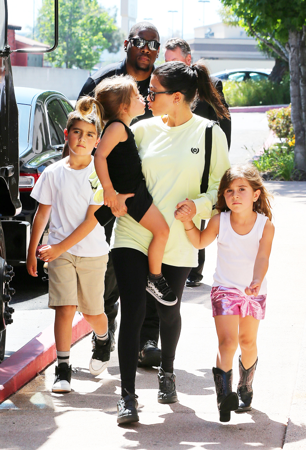 Kourtney Kardashian & Kids