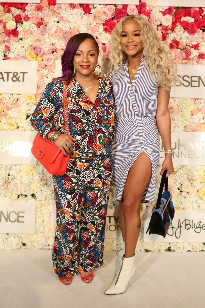 Simone Smith and Samaria Smith at the Strength of A Woman Brunch