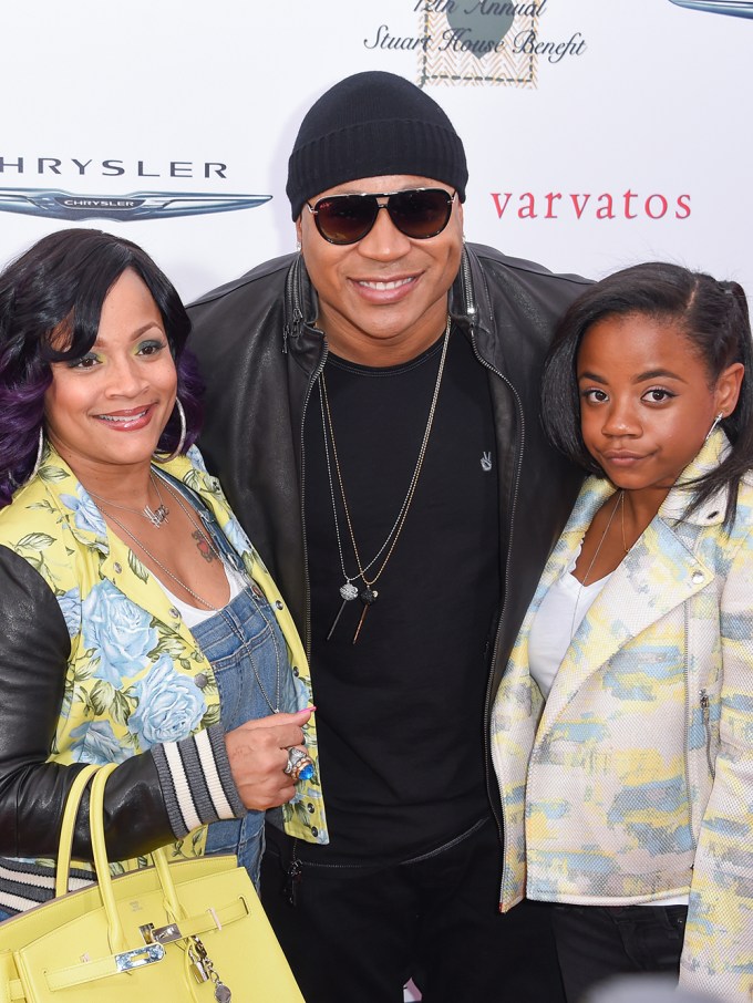 LL Cool J & Simone Smith with their youngest daughter Nina