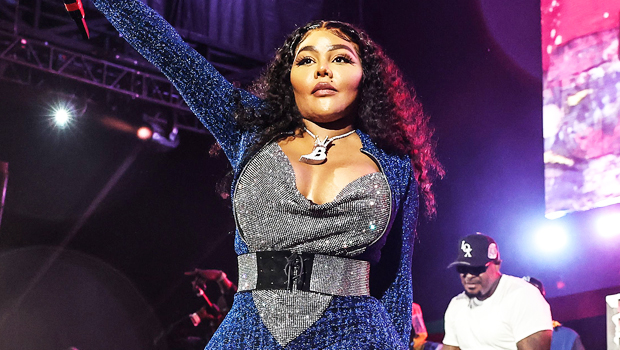 Lil Kim, 47, Slays In Blue Corset Top With Matching Hair & Thigh-High Leather Boots — Photos thumbnail