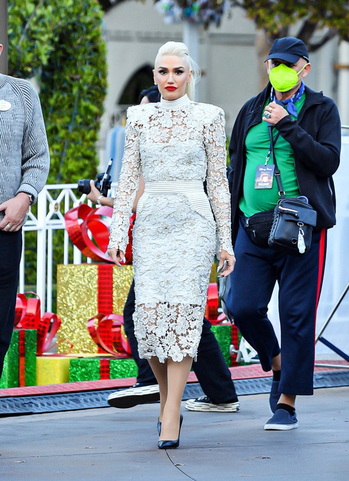 Gwen Stefani Arrives At Disneyland