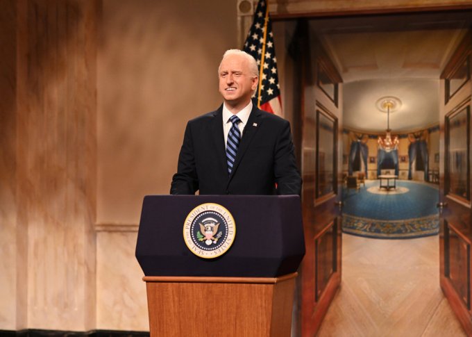James Austin Johnson as President Joe Biden