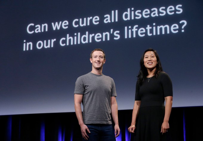 Priscilla Chan & Mark Zuckerberg In 2016