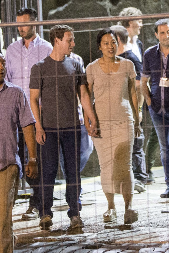 Priscilla Chan & Mark Zuckerberg In 2016