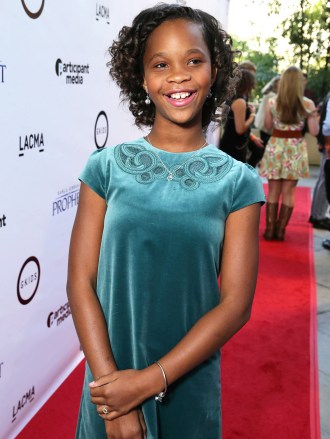 Quvenzhane Wallis seen at Participant Media Special Los Angeles Screening of "Kahlil Gibran's The Prophet" held at LACMA's Bing Theater, in Los AngelesParticipant Media Special Screening of "Kahlil Gibran's The Prophet", Los Angeles, USA