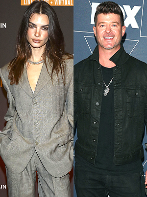 Emily Ratajkowski; Robin Thicke
