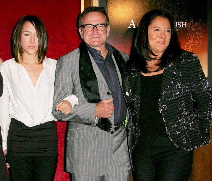 Robin Williams With Zelda And Marsha In 2007