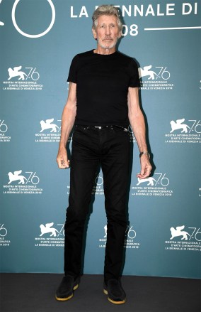 Roger Waters poses at a photocall for 'Roger Waters Us+Them' during the 76th annual Venice International Film Festival, in Venice, Italy, 06 September 2019. The movie is presented out of competition at the festival running from 28 August to 07 September.
Roger Waters Us + Them - Photocall - 76th Venice Film Festival, Italy - 06 Sep 2019