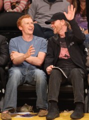 Sunday March 3, 2013; Ron Howard and son Reed Cross out watching the Lakers play. The Los Angeles Lakers defeated the Atlanta Hawks by the final score of 99-98 at Staples Center in downtown Los Angeles, CA. 


Pictured: Ron Howard and Reed Cross,Ron Howard
Reed Cross
Ref: SPL505373 030313 NON-EXCLUSIVE
Picture by: SplashNews.com

Splash News and Pictures
USA: +1 310-525-5808
London: +44 (0)20 8126 1009
Berlin: +49 175 3764 166
photodesk@splashnews.com

World Rights