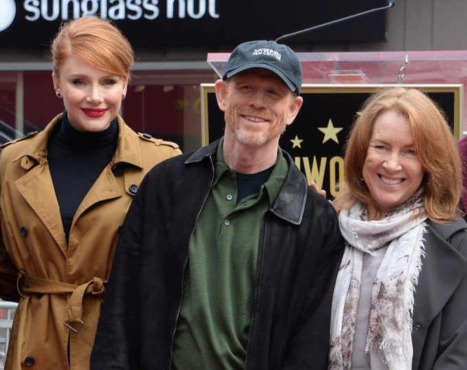 Ron Howard With Daughter Bryce & Wife Cheryl