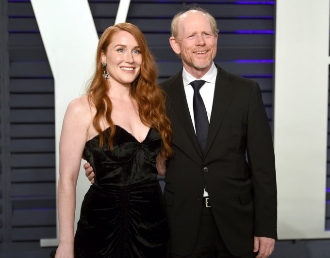 Ron Howard With Daughter Paige