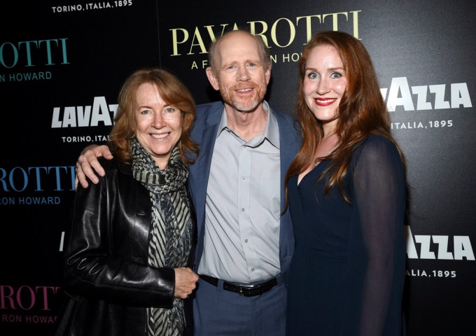 Ron Howard With Daughter Paige & Wife Cheryl